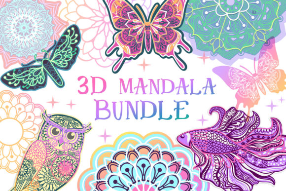 3D Mandala Bundle: A Creative Resource for Artists and Designers