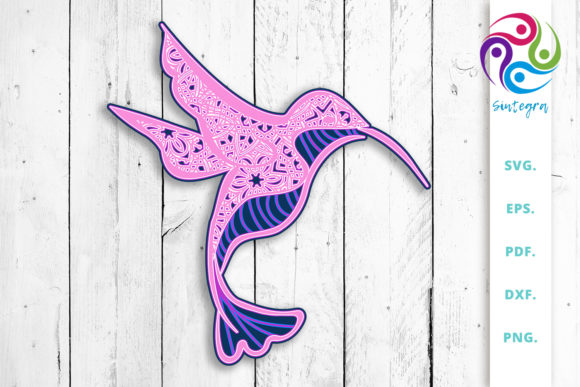 3D Multi Layer Hummingbird Cut File: A Creative Solution for Crafters