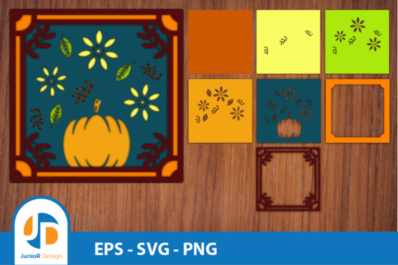 3D Shadow Box Pumpkin and Flower SVG: A Creative Craft Project for All