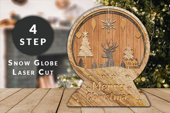 3D Snow Globe and Snow Globe Laser Cut: A Creative Way to Express Holiday Spirit