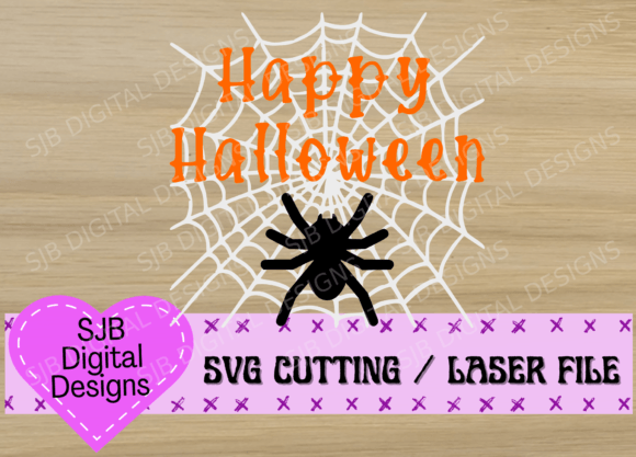 Happy Halloween Plaque Web, Layered 3D: A Creative and Practical Choice for Your Holiday Decor