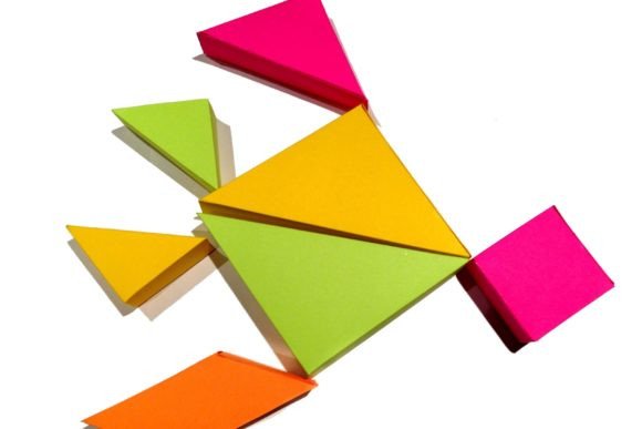 Tangram 3D Paper Toy